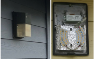 Side by side comparison of ESA LED Fixtures